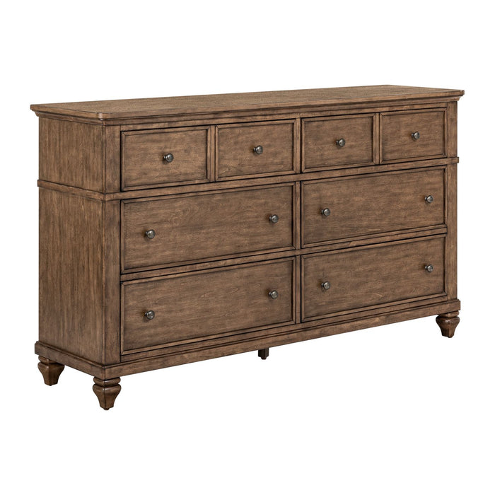 Twin Lakes 6 Drawer Dresser - Furniture 4 Less (Jacksonville, NC)