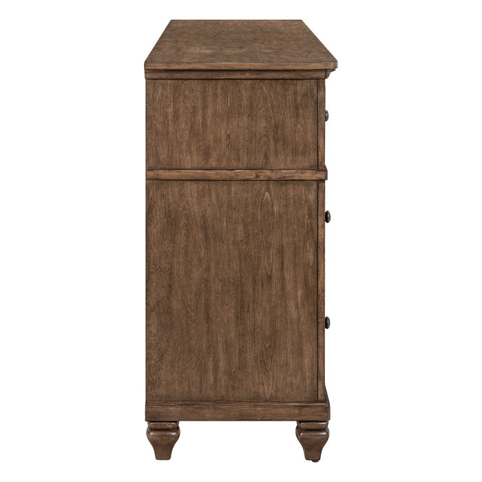 Twin Lakes 6 Drawer Dresser - Furniture 4 Less (Jacksonville, NC)