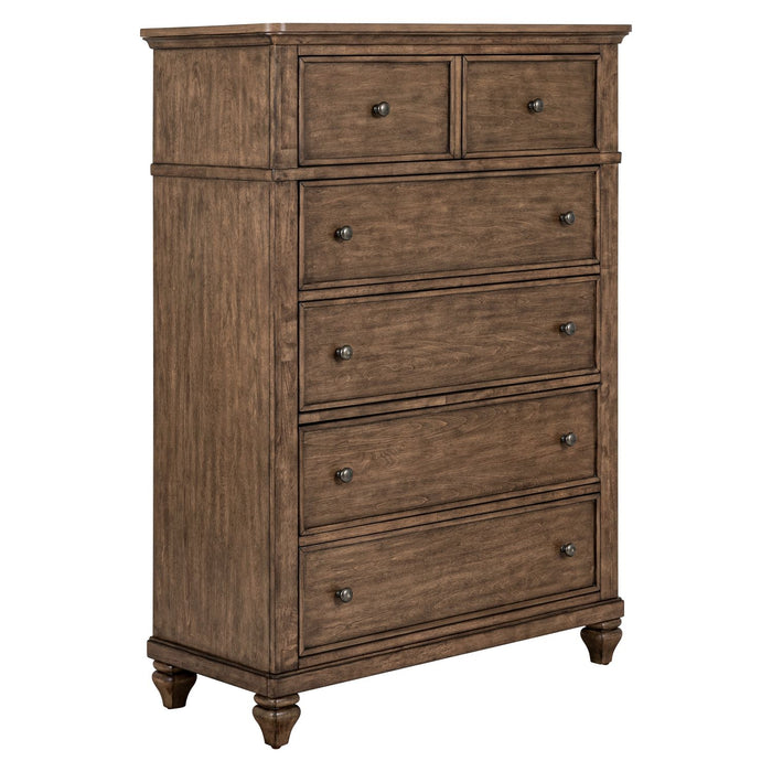 Twin Lakes 5 Drawer Chest - Furniture 4 Less (Jacksonville, NC)