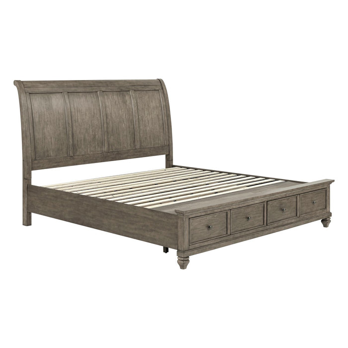 Twin Lakes King Storage Bed - Furniture 4 Less (Jacksonville, NC)