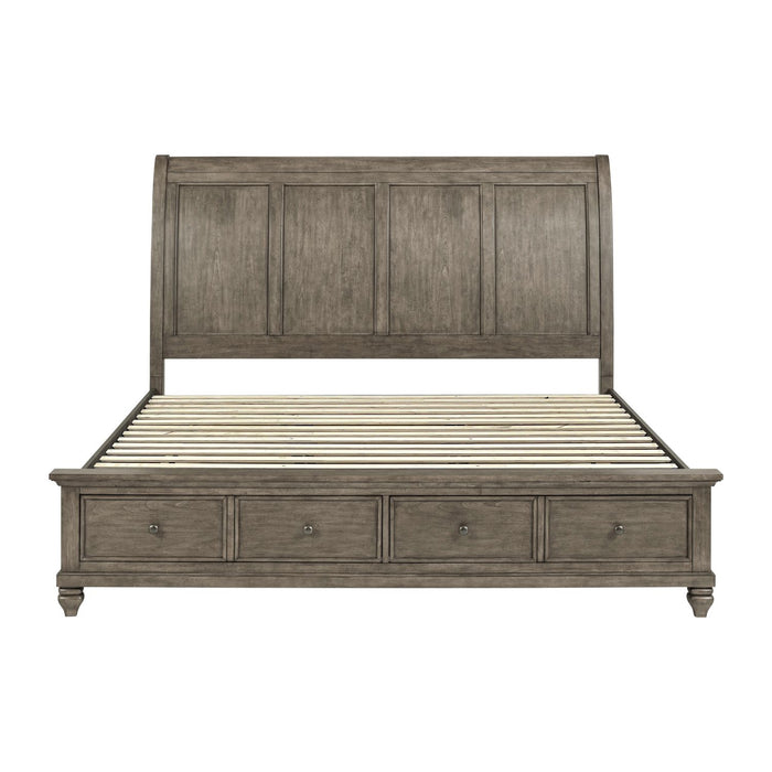 Twin Lakes King Storage Bed - Furniture 4 Less (Jacksonville, NC)