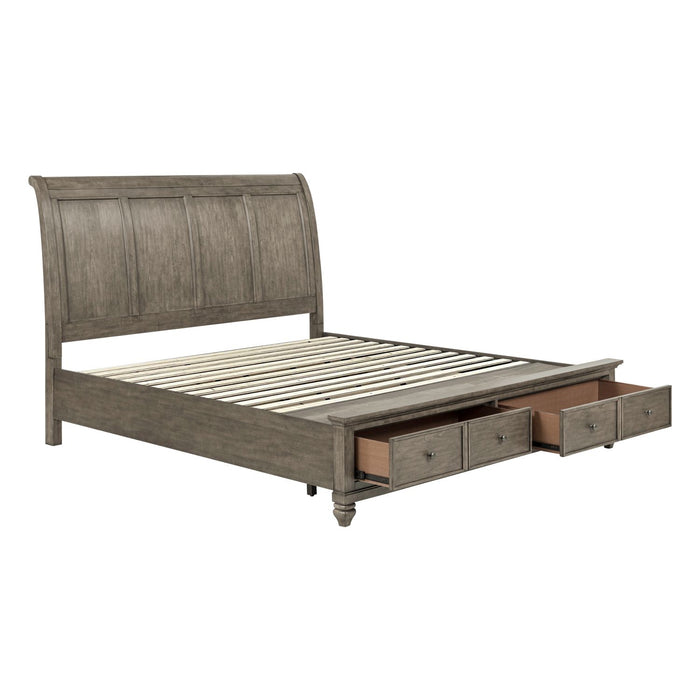 Twin Lakes King Storage Bed - Furniture 4 Less (Jacksonville, NC)