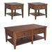 Lake House 3 Piece Set (1-Cocktail 2-End Tables) - Furniture 4 Less (Jacksonville, NC)