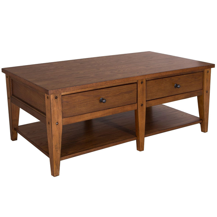 Lake House 3 Piece Set (1-Cocktail 2-End Tables) - Furniture 4 Less (Jacksonville, NC)