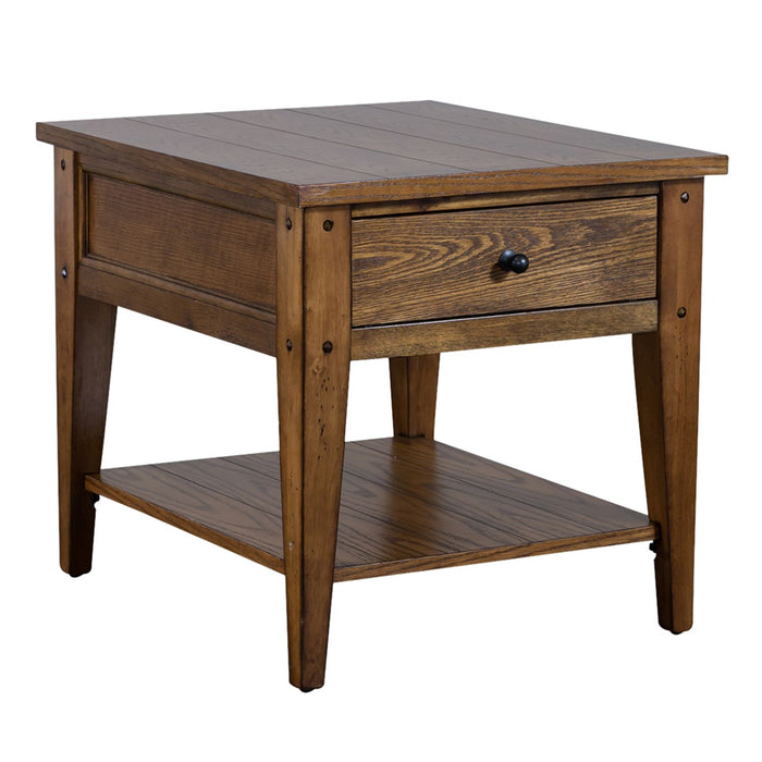 Lake House 3 Piece Set (1-Cocktail 2-End Tables) - Furniture 4 Less (Jacksonville, NC)