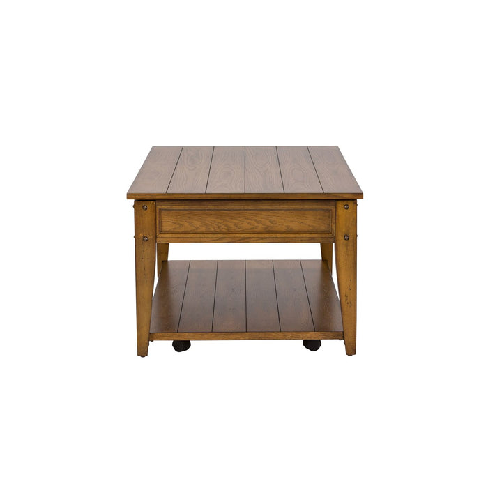 Lake House Lift Top Cocktail Table - Furniture 4 Less (Jacksonville, NC)