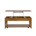 Liberty Furniture Lake House Lift Top Cocktail Table in Oak - Furniture 4 Less (Jacksonville, NC)