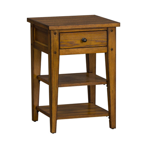 Lake House Chair Side Table - Furniture 4 Less (Jacksonville, NC)