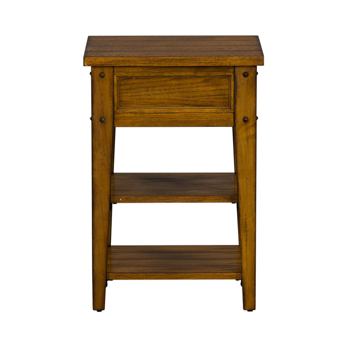 Lake House Chair Side Table - Furniture 4 Less (Jacksonville, NC)