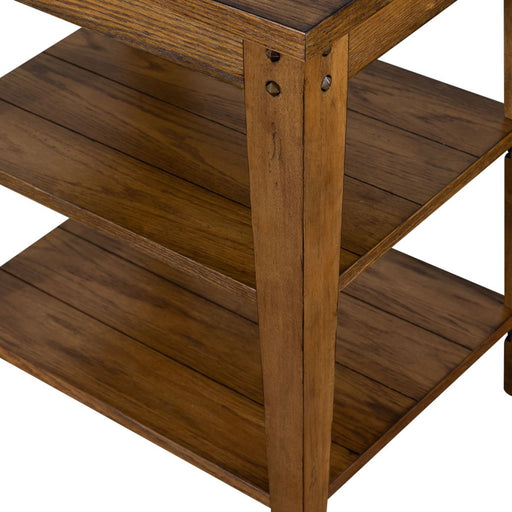 Liberty Furniture Lake House Tiered Table in Oak - Furniture 4 Less (Jacksonville, NC)