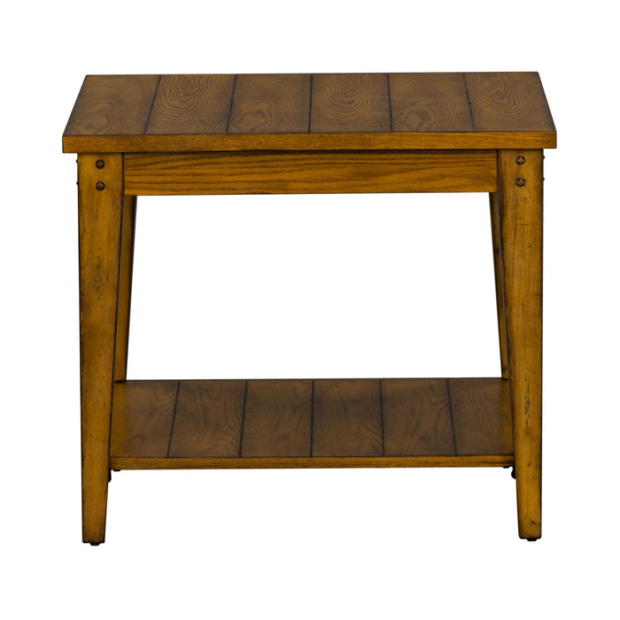 Lake House Square Lamp Table - Furniture 4 Less (Jacksonville, NC)