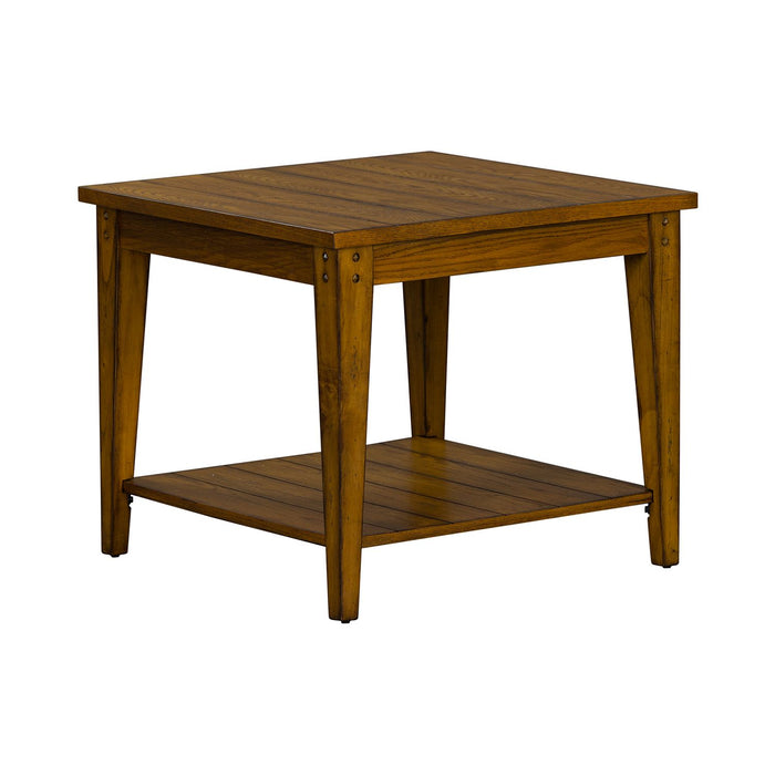 Lake House Square Lamp Table - Furniture 4 Less (Jacksonville, NC)