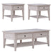 Lake House 3 Piece Set (1-Cocktail 2-End Tables) - Furniture 4 Less (Jacksonville, NC)