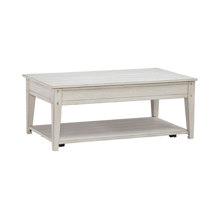 Lake House Lift Top Cocktail Table - Furniture 4 Less (Jacksonville, NC)