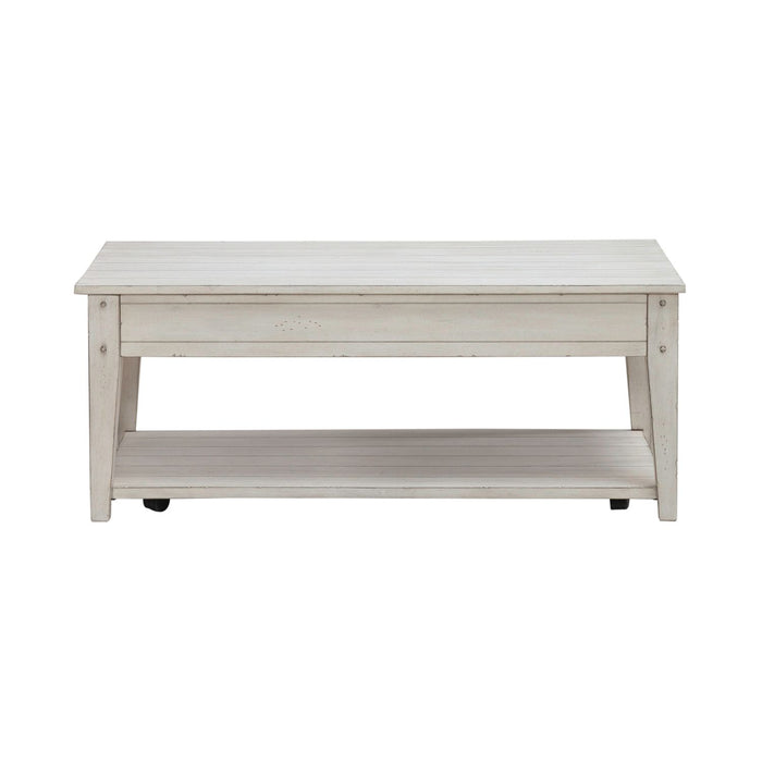 Lake House Lift Top Cocktail Table - Furniture 4 Less (Jacksonville, NC)