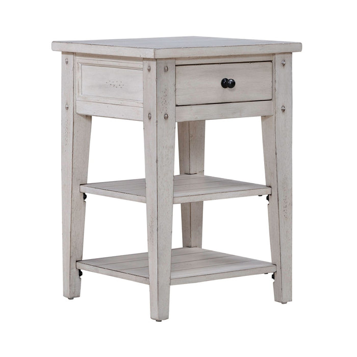Lake House Chair Side Table - Furniture 4 Less (Jacksonville, NC)