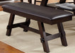 Liberty Furniture Lawson Bench in Light/Dark Expresso - Furniture 4 Less (Jacksonville, NC)
