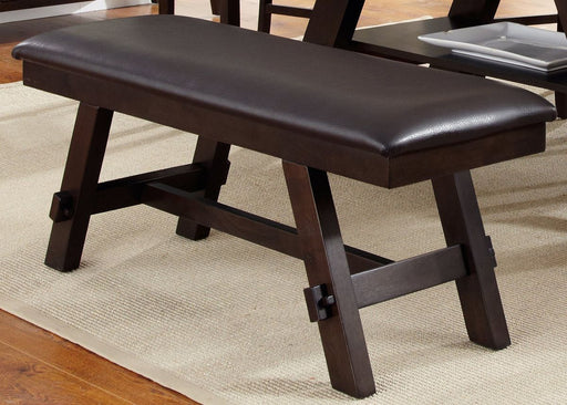 Liberty Furniture Lawson Bench in Light/Dark Expresso - Furniture 4 Less (Jacksonville, NC)