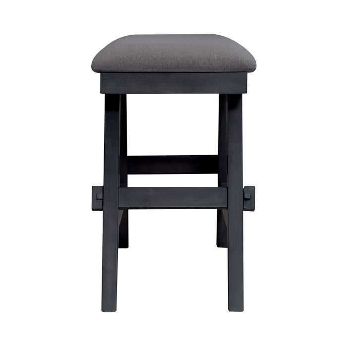 Liberty Furniture Lawson Counter Bench in Weathered Gray - Furniture 4 Less (Jacksonville, NC)