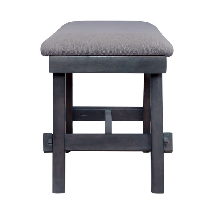 Lawson Bench in Weathered Gray - Furniture 4 Less (Jacksonville, NC)