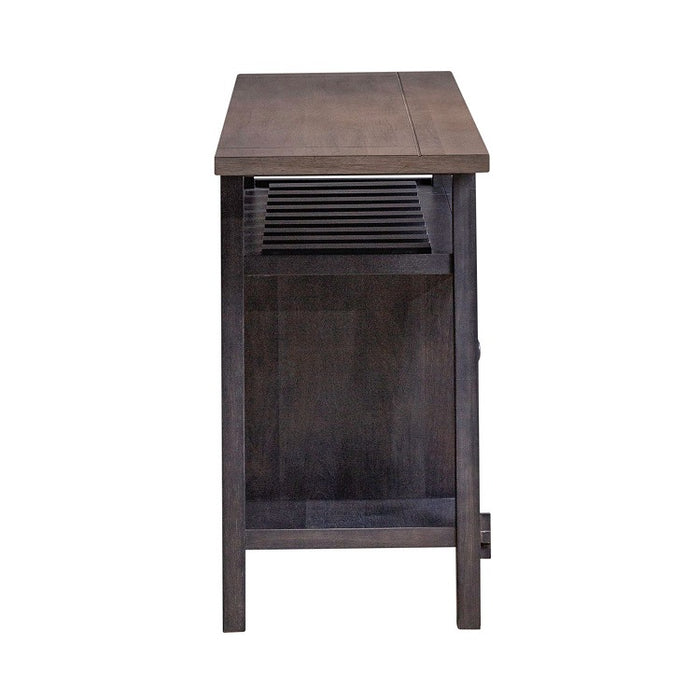 Liberty Furniture Lawson Server in Weathered Gray - Furniture 4 Less (Jacksonville, NC)