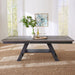 Liberty Furniture Lawson Pedestal Table in Weathered Gray 116GY-P4090 - Furniture 4 Less (Jacksonville, NC)