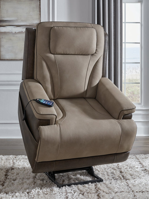 4Z-Peaceful Pause Power Lift Recliner - Furniture 4 Less (Jacksonville, NC)