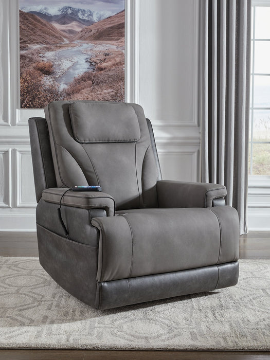 4Z-Peaceful Pause Power Lift Recliner - Furniture 4 Less (Jacksonville, NC)