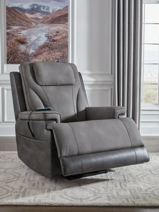 4Z-Peaceful Pause Power Lift Recliner - Furniture 4 Less (Jacksonville, NC)