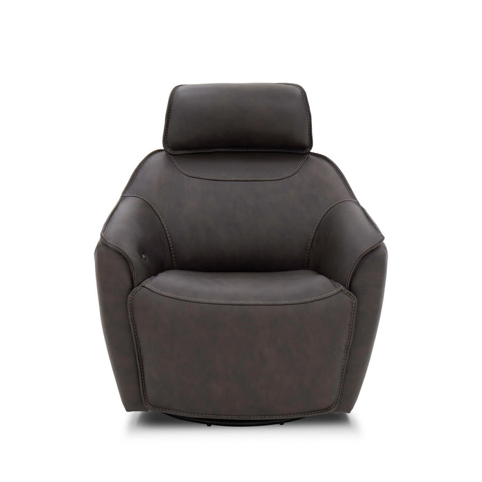 Darby Swivel Accent Chair w/ Power Foot & Tilt - Furniture 4 Less (Jacksonville, NC)