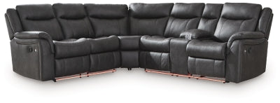 Sultan Meadow Reclining Sectional - Furniture 4 Less (Jacksonville, NC)