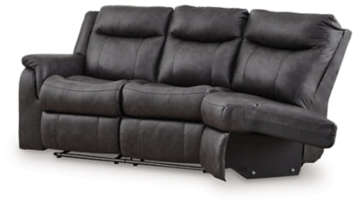 Sultan Meadow Reclining Sectional - Furniture 4 Less (Jacksonville, NC)