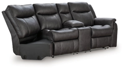 Sultan Meadow Reclining Sectional - Furniture 4 Less (Jacksonville, NC)