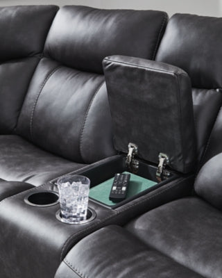 Sultan Meadow Reclining Sectional - Furniture 4 Less (Jacksonville, NC)