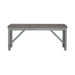 Newport Counter Height Dining Bench in Smokey Grey - Furniture 4 Less (Jacksonville, NC)