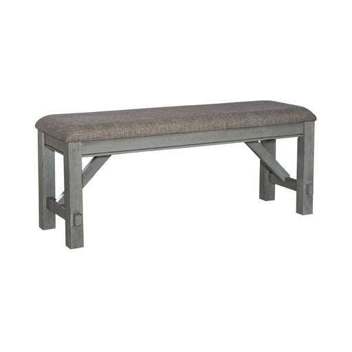 Newport Dining Bench in Smokey Grey - Furniture 4 Less (Jacksonville, NC)