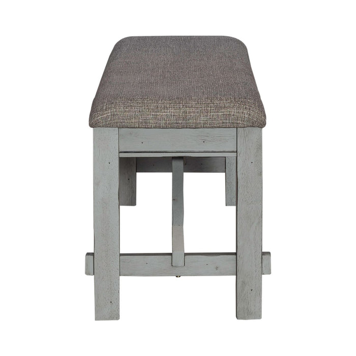Newport Dining Bench in Smokey Grey - Furniture 4 Less (Jacksonville, NC)