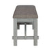 Newport Dining Bench in Smokey Grey - Furniture 4 Less (Jacksonville, NC)