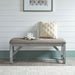 Liberty Furniture Newport Dining Bench in Smokey Grey - Furniture 4 Less (Jacksonville, NC)