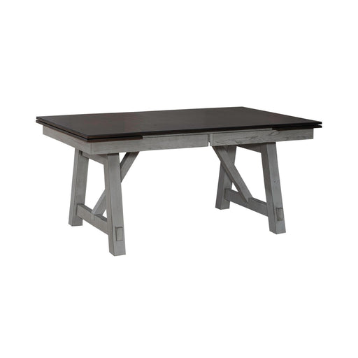 Newport 5 Piece Trestle Table Set - Furniture 4 Less (Jacksonville, NC)