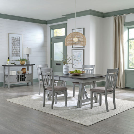 Newport 5 Piece Trestle Table Set image