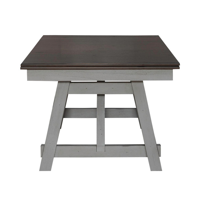 Newport Trestle Table Set - Furniture 4 Less (Jacksonville, NC)