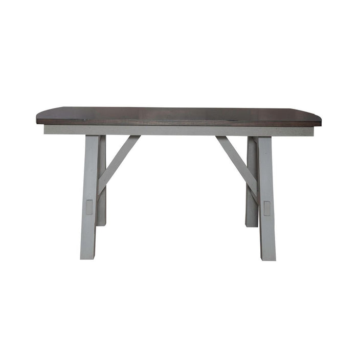 Liberty Furniture Newport Gathering Table in Smokey Grey - Furniture 4 Less (Jacksonville, NC)