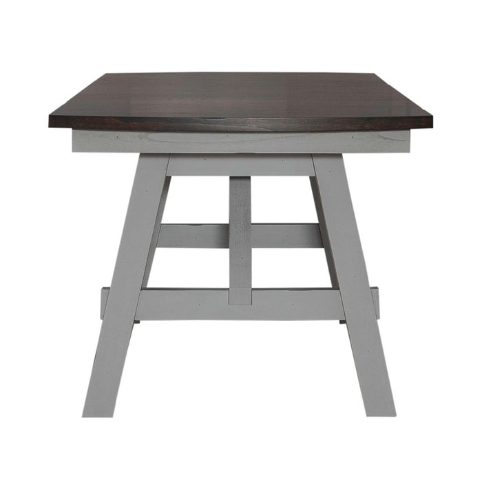 Liberty Furniture Newport Gathering Table in Smokey Grey - Furniture 4 Less (Jacksonville, NC)