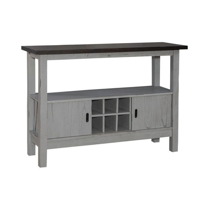 Newport Server in Smokey Grey - Furniture 4 Less (Jacksonville, NC)
