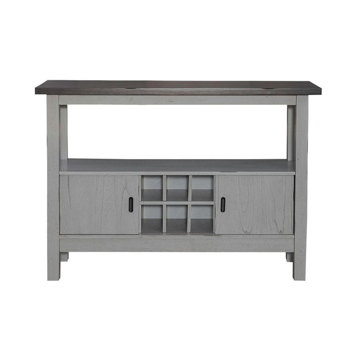 Newport Server in Smokey Grey - Furniture 4 Less (Jacksonville, NC)