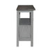 Newport Server in Smokey Grey - Furniture 4 Less (Jacksonville, NC)