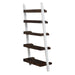 Farmhouse Leaning Bookcase in White/Oak - Furniture 4 Less (Jacksonville, NC)