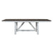 Farmhouse Trestle Table in White - Furniture 4 Less (Jacksonville, NC)