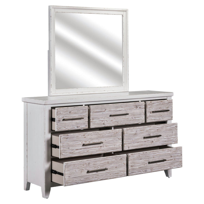 Backroads Dresser & Mirror - Furniture 4 Less (Jacksonville, NC)